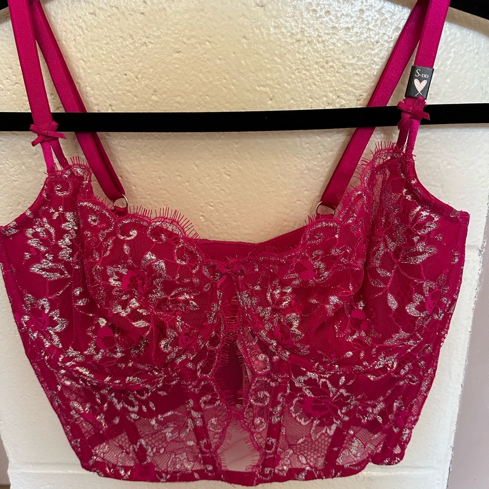 Victoria Secret Pink corset top